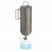 Бутылка для очистки и кипячения любой воды. GeoPress Ti Purifier 5